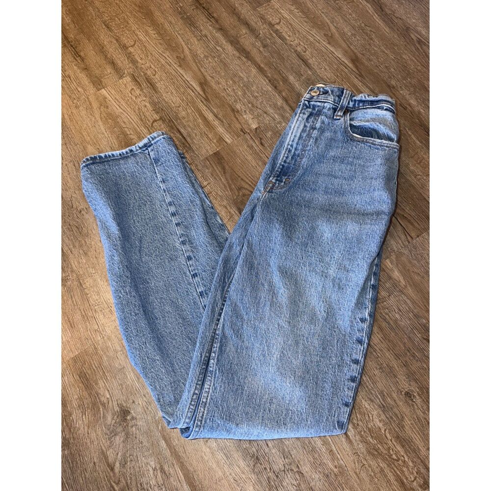 Abercrombie & Fitch The 90s straight Ultra High Rise Curve Love Size 2 XL
